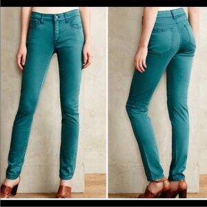 Anthropologie Pilcro letterpress Stet Jeans 28 teal
Blue